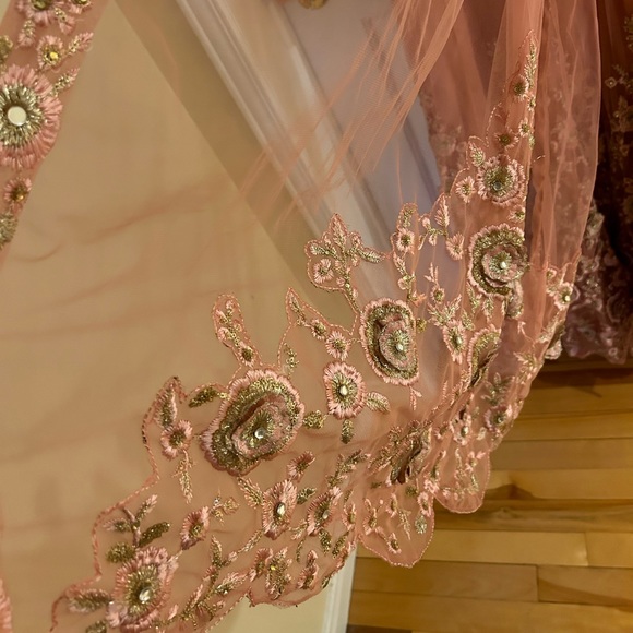 Anarkali Dusty Pink - Picture 5 of 9